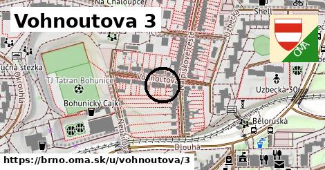 Vohnoutova 3, Brno