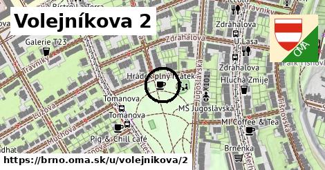 Volejníkova 2, Brno