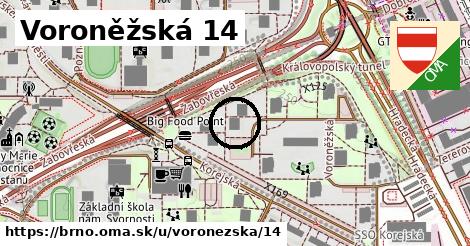 Voroněžská 14, Brno