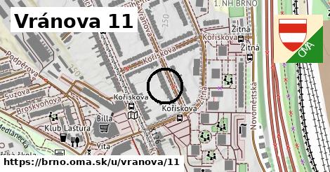 Vránova 11, Brno