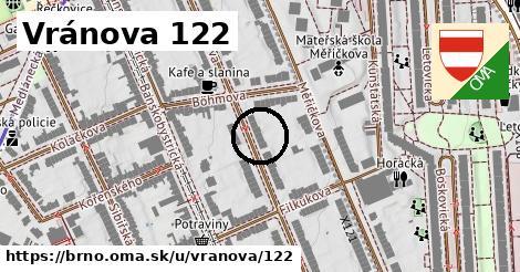 Vránova 122, Brno
