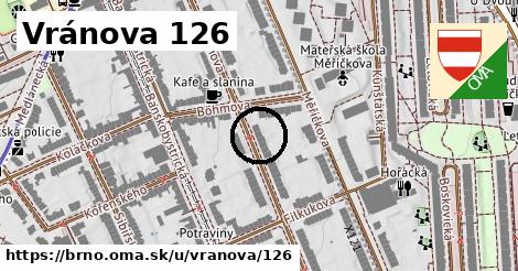 Vránova 126, Brno