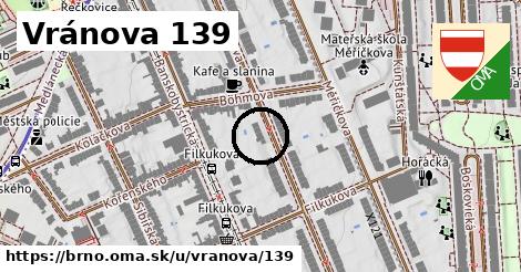 Vránova 139, Brno