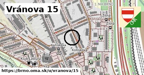 Vránova 15, Brno