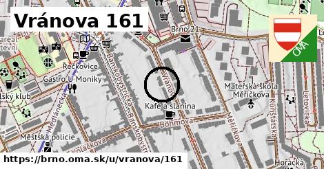 Vránova 161, Brno