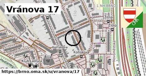 Vránova 17, Brno