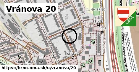 Vránova 20, Brno