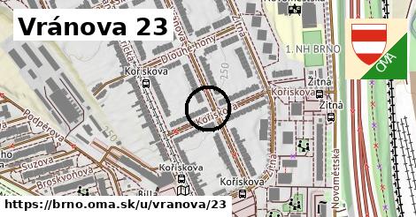 Vránova 23, Brno