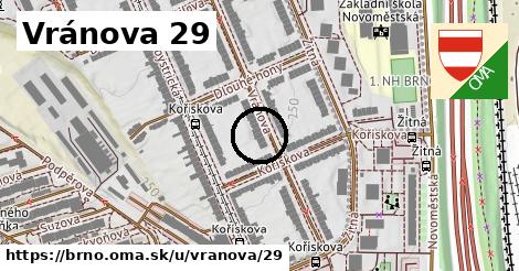 Vránova 29, Brno