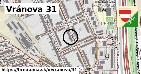 Vránova 31, Brno