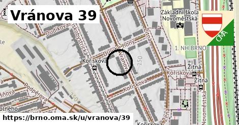 Vránova 39, Brno