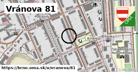 Vránova 81, Brno