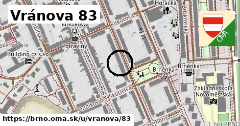 Vránova 83, Brno