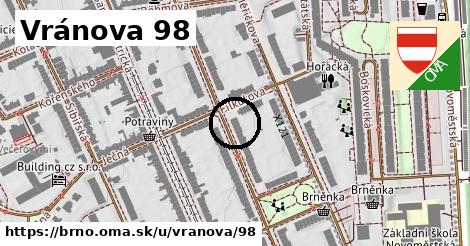 Vránova 98, Brno