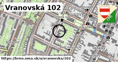 Vranovská 102, Brno