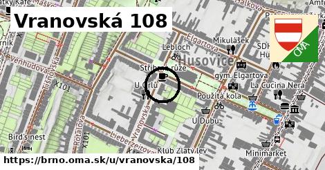 Vranovská 108, Brno