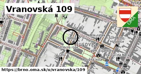 Vranovská 109, Brno