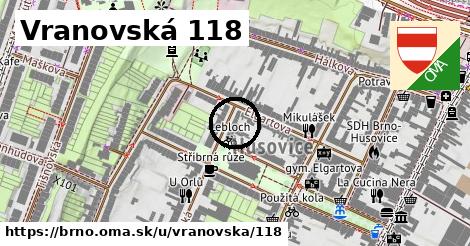 Vranovská 118, Brno