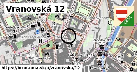 Vranovská 12, Brno