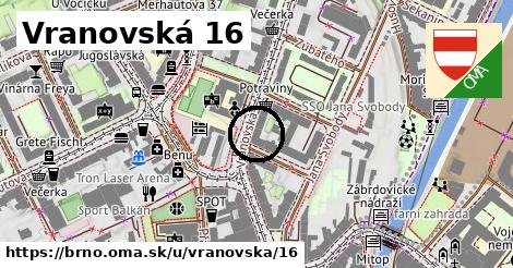 Vranovská 16, Brno