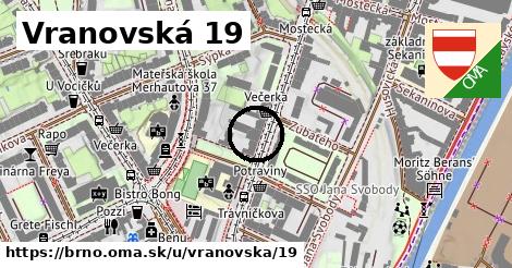 Vranovská 19, Brno