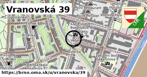 Vranovská 39, Brno