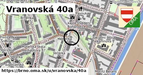 Vranovská 40a, Brno