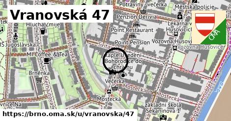 Vranovská 47, Brno