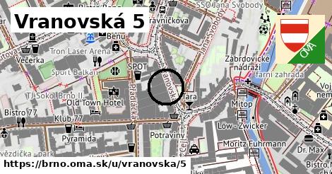 Vranovská 5, Brno