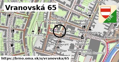 Vranovská 65, Brno