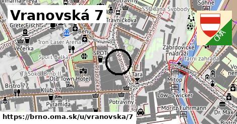 Vranovská 7, Brno