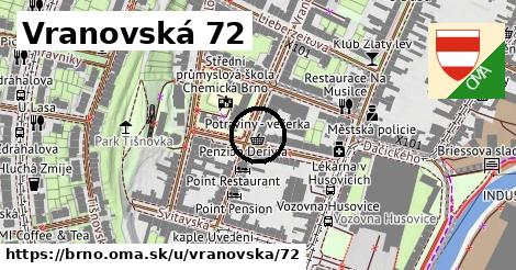 Vranovská 72, Brno