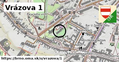 Vrázova 1, Brno