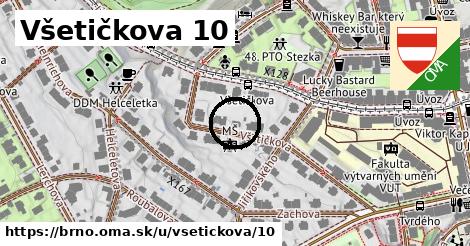 Všetičkova 10, Brno