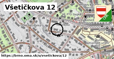 Všetičkova 12, Brno