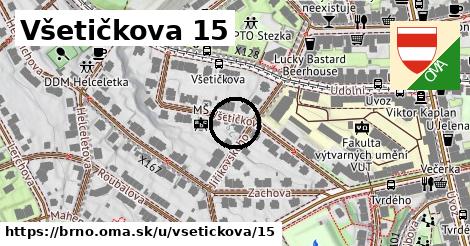 Všetičkova 15, Brno