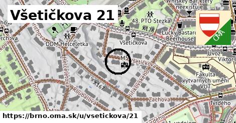 Všetičkova 21, Brno