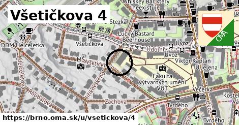 Všetičkova 4, Brno