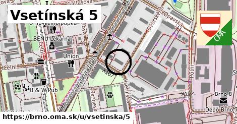 Vsetínská 5, Brno