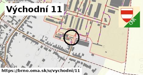 Východní 11, Brno