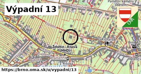 Výpadní 13, Brno