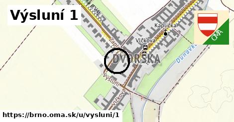 Výsluní 1, Brno