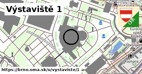 Výstaviště 1, Brno