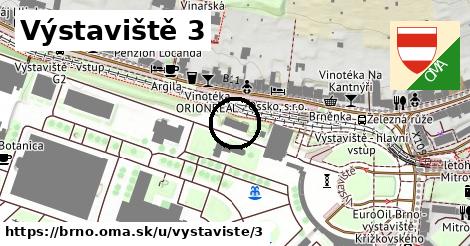 Výstaviště 3, Brno