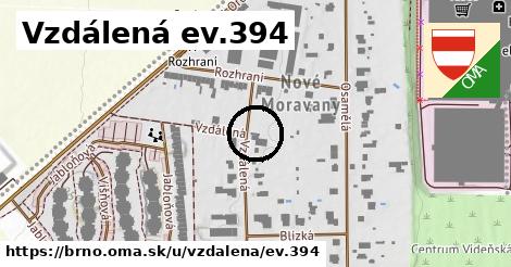 Vzdálená ev.394, Brno