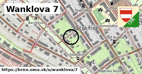 Wanklova 7, Brno