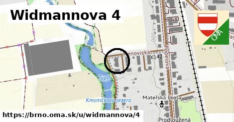 Widmannova 4, Brno