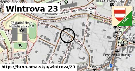 Wintrova 23, Brno