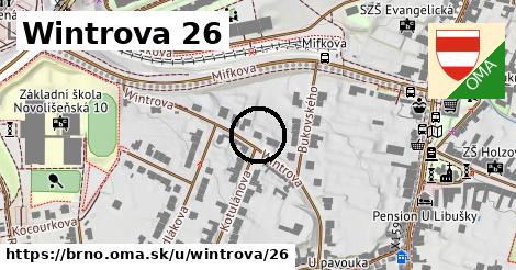 Wintrova 26, Brno