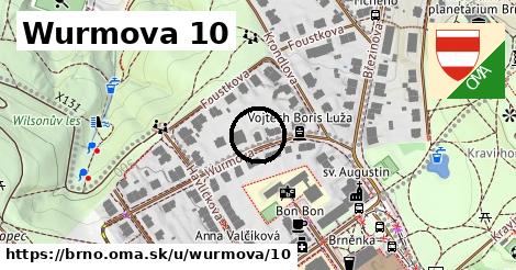 Wurmova 10, Brno